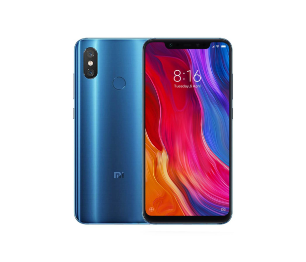 XIAOMI MI 8 6/64GB Niebieski Dual Sim - 445642 - zdjęcie